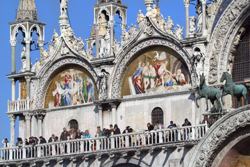 Fototapeta na wymiar Veneto,Venezia,chiesa di San Marco,