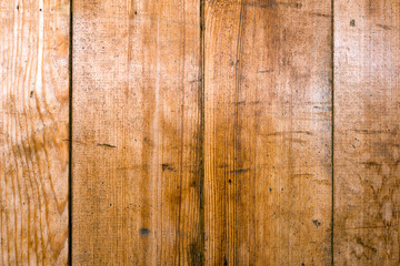 Naklejka premium Board of wood. Old and cracked. The surface is rough and uneven.