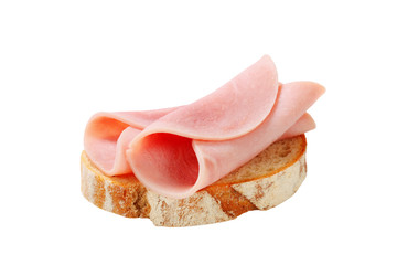 bread with ham
