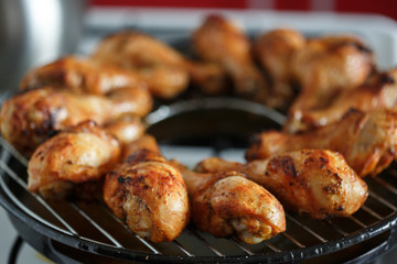 Grilled spiced drumsticks