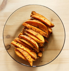 Sweet potato chips