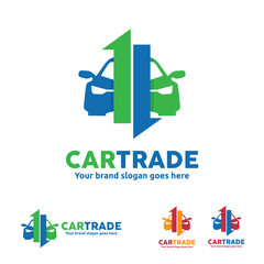 Car Trade Logo, Car Rent Logo