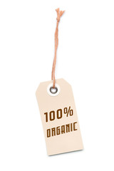 100% Organisch Verkaufs Label aus Pappe mit Ausverkauf Discount
