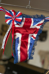 Union Jack Knickers on Clothes Hanger
