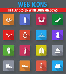 Clothes Icons set