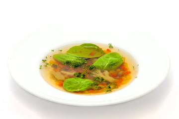 Chicken vegetable soup
