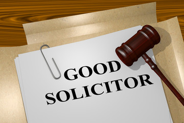 Good Solicitor legal concept