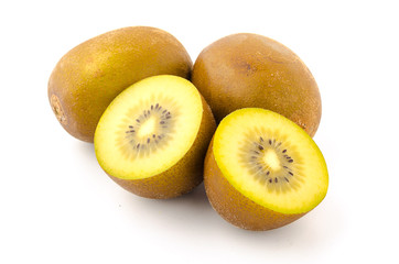 Obraz na płótnie Canvas yellow kiwi fruit