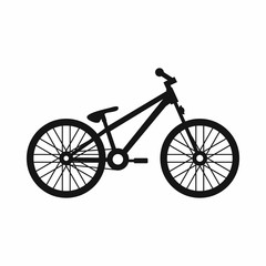 Bike icon, simple style