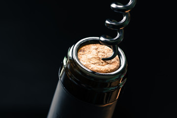 Cork bottle wine © photosiber