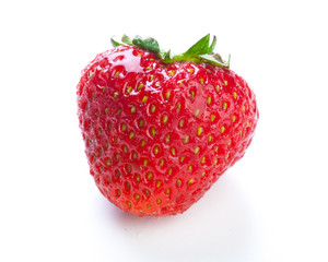 strawberry isolated on white