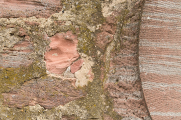 Steine, Mauer als Textur Hintergrund