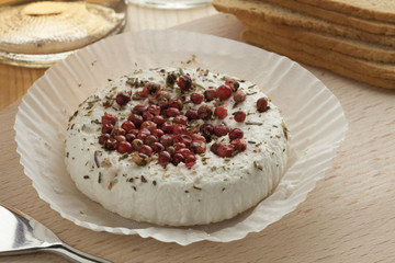 Traditional French goats cheese