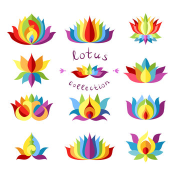 Rainbow Lotuses Collection
