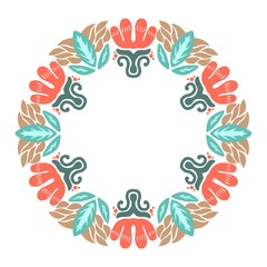 Fototapeta na wymiar Mandala vector. Mandala art design. Intricate mandala pattern.Mandala flower.