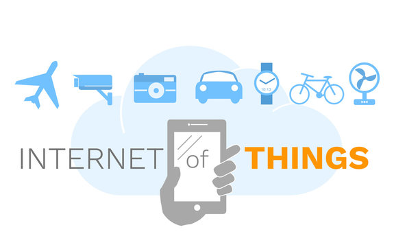 Internet of things concept,