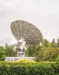 June 12th 2016. Jodrell Bank Observatory, Cheshire, UK. Radio telescopes at Jodrell Bank Observatory