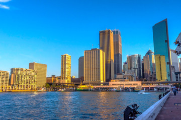 Fototapeta na wymiar Sydney downtown at daytime