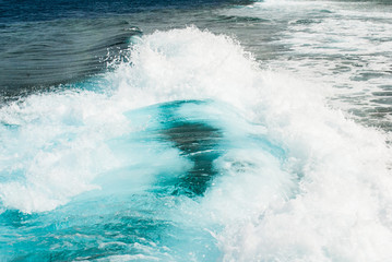 Beautiful Blue and turquoise Wave
