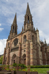 Fototapeta na wymiar Église Saints-Pierre-et-Paul à Obernai