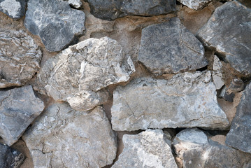 Close-up on rocks