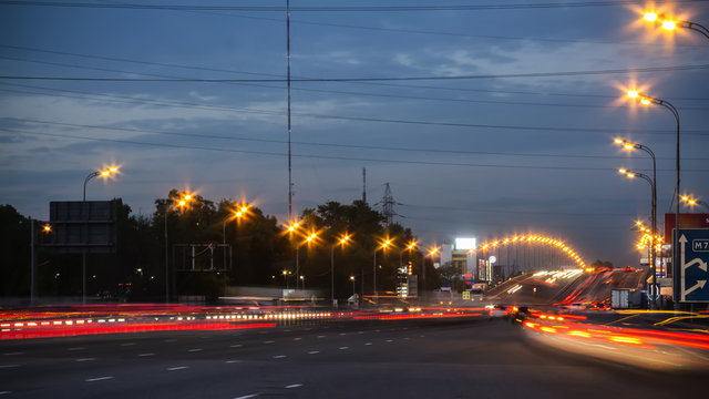 night highway motion © alex57111