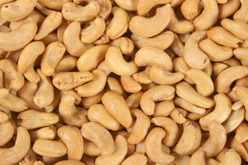 Healthy food, cashews rich in heart friendly fatty acids. Cashew