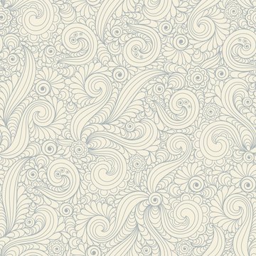 Seamless background in abstract style blue and beige