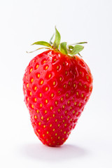 Ripe red strawberries