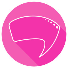 Round speech bubbles