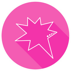 Round speech bubbles