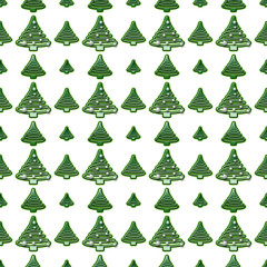 seamless christmas pattern background