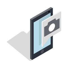 Smartphone camera application icon