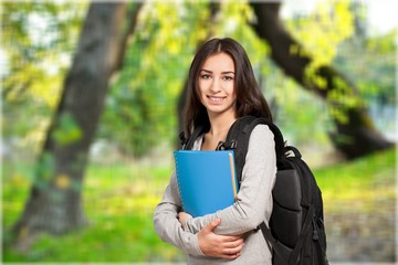 Fototapeta premium High School Student.