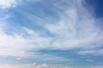 blue sky background