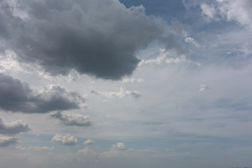Fototapeta na wymiar sky before rain