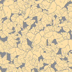 hand drawn floral pattern