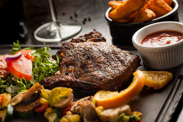 tex mex restaurant grilled meat