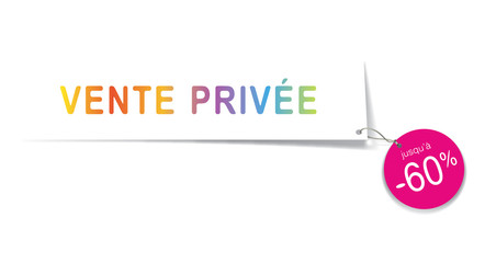 VENTE PRIVÉE -60