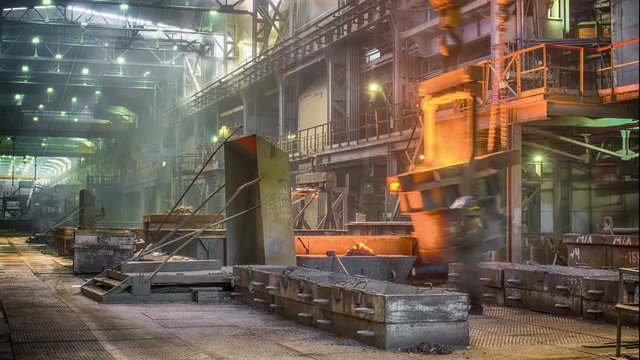 Casting ferroalloy factory in Russia
