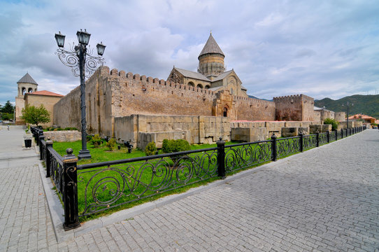 Svetitskhoveli Cathedral  of Mtskheta in Georgia