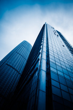 Fototapeta modern glass building