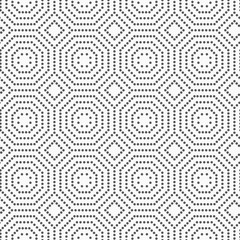 Dotted octagons and squares