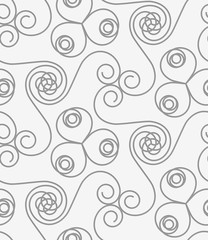 Perforated many spirals