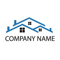 Real Estate House Logo Vector