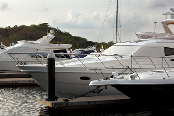 Fototapeta premium Yachts and boats