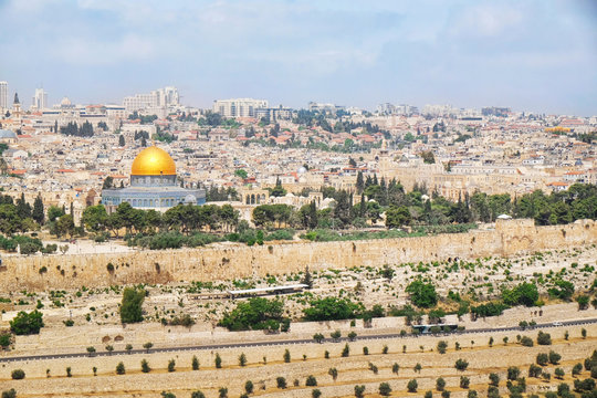 View of Jerusalem city, Israel