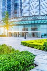 Obraz premium exterior of modern office buidling