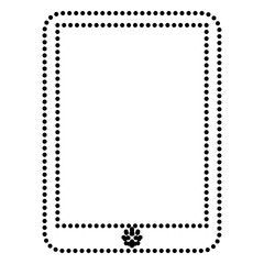 Computer tablet sign