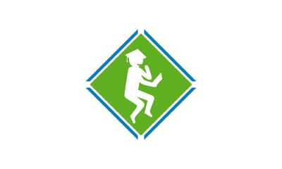 Library / Reader Symbol logo